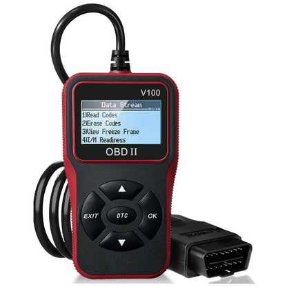 🎉Nieuwjaars Cadeau 50% KORTING!🔧Multifunctionele OBD II Motor Foutcodelezer - Snel Fouten Lezen/Wissen & Realtime Bewaking: Compatibel Met Meeste Benzinevoertuigen (Na 1996!)