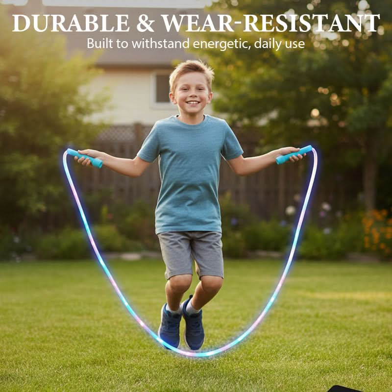 🎉 Nieuwjaars Aanbieding - 50% KORTING! ✨ LED Springtouw voor Kinderen – Speel in Stijl met Magische Lichtshow! 💡