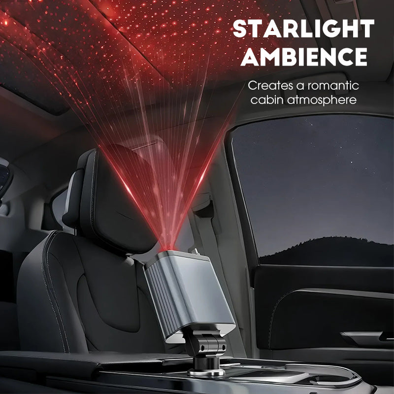 ✨Supersnelle 4-in-1 Autolader 90W – met Oprolbare Kabels & Sfeervolle Sterrenhemel 🚗🌌