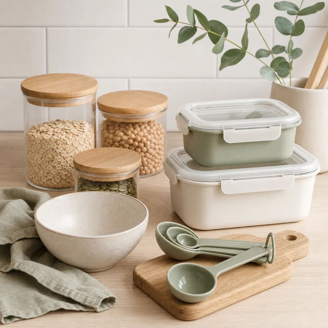 Dagelijkse producten voor keuken en huis